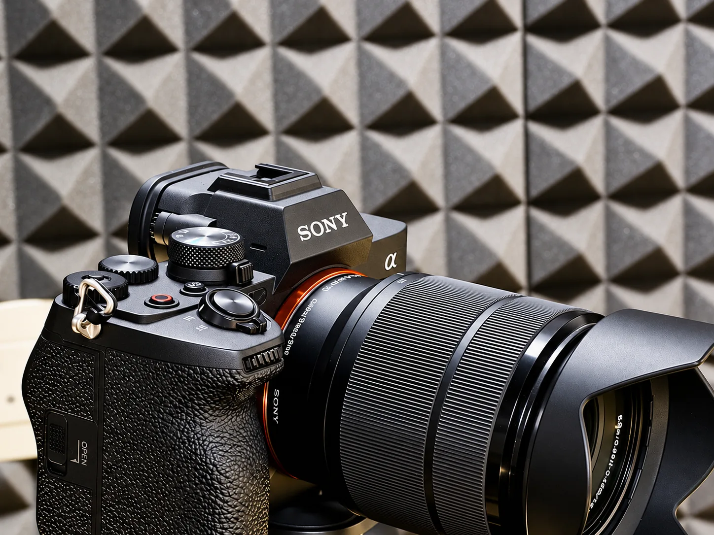 Sony camera used for video podcast shoots