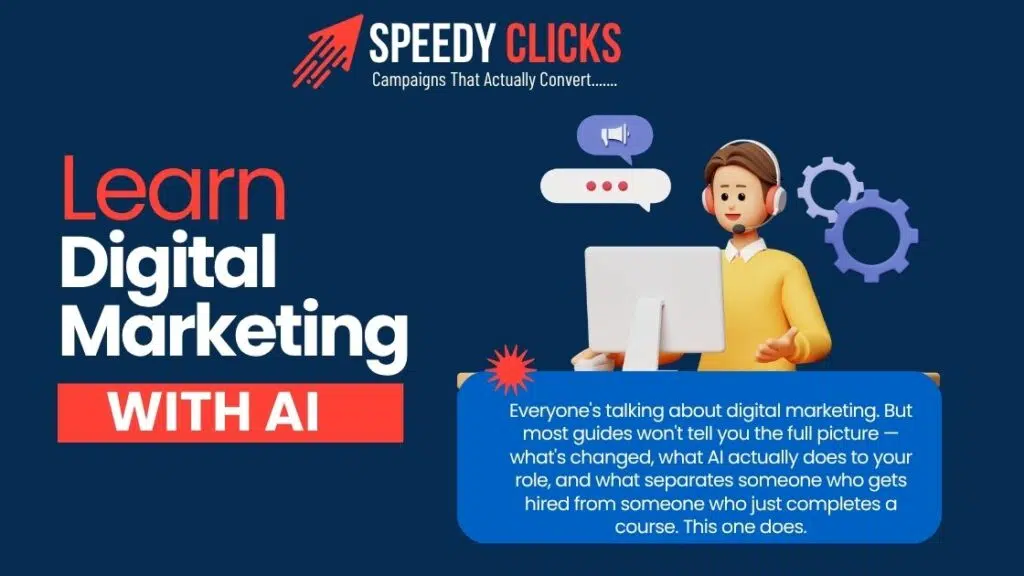 Learn digital marketing with AI Skills
