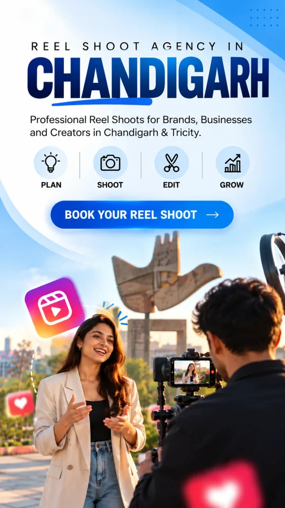 reel shoots agency in chandigarh